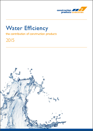 Water Efficiency - the contribution of construction products