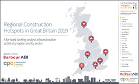 Regional Construction Hotspots in Great Britain 2019