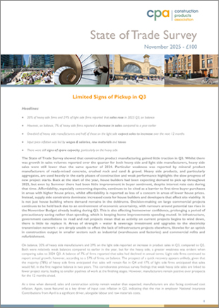 State of Trade Survey - 2025 Q3